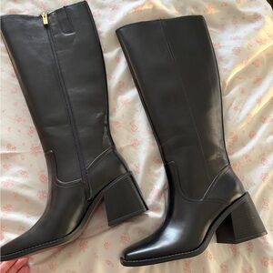 Vince Camuto Satera Black Heeled Boots